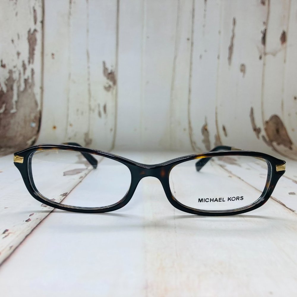 Michael Kors Rectangular Brown Eyeglasses Glasses… - image 3